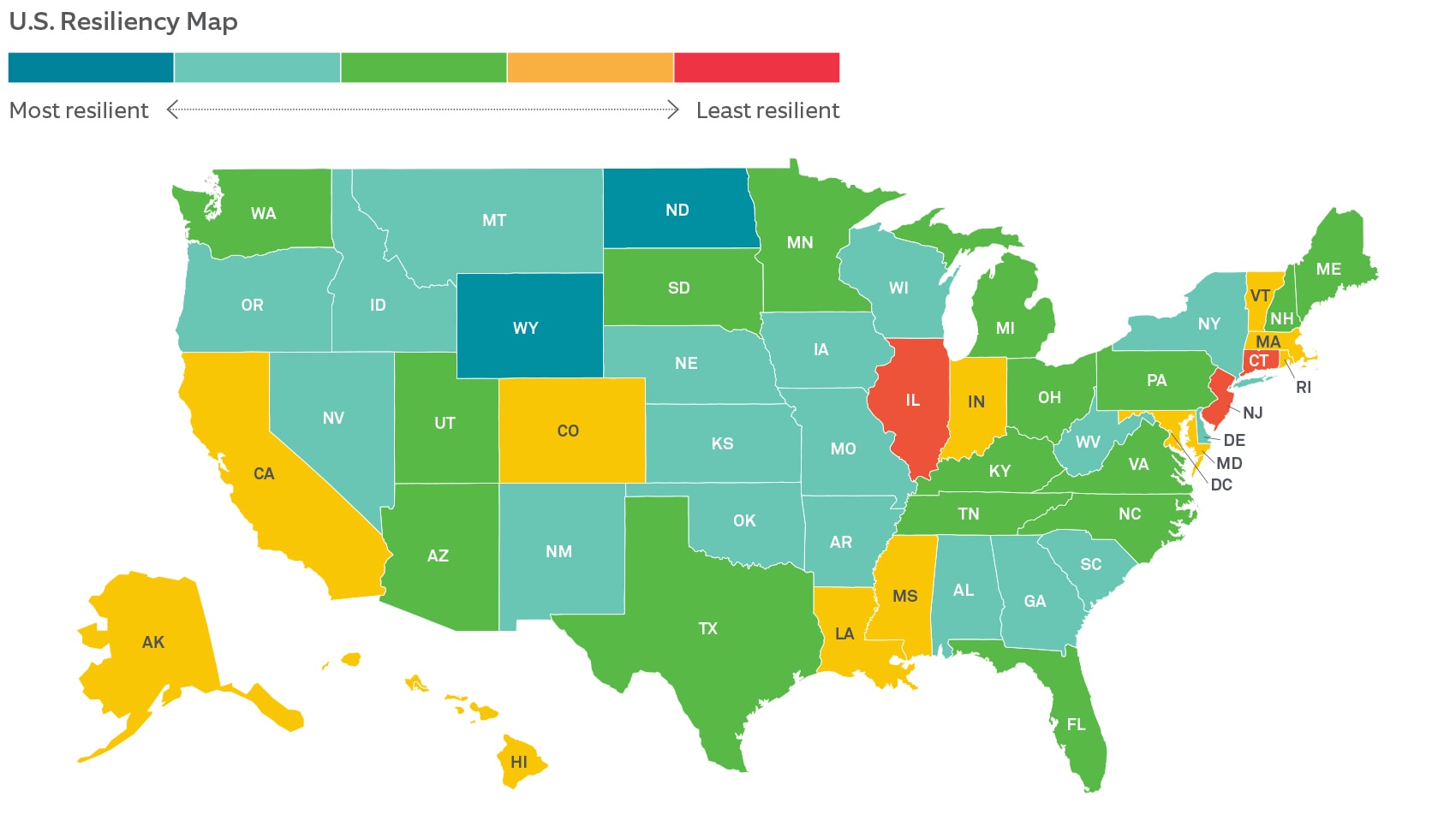 state by state map of resiliency