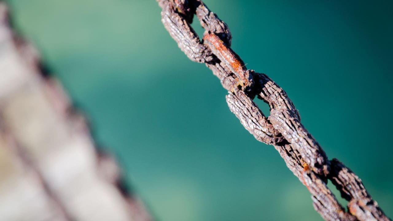 Rusty chain