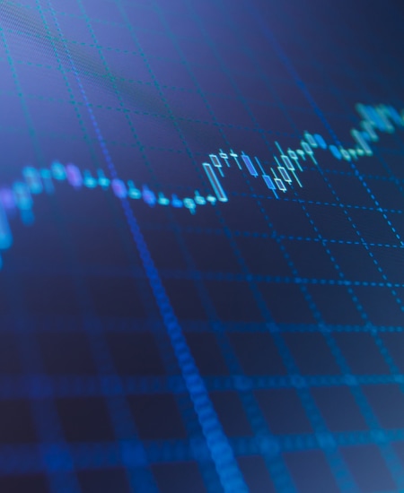 Image of abstract market chart